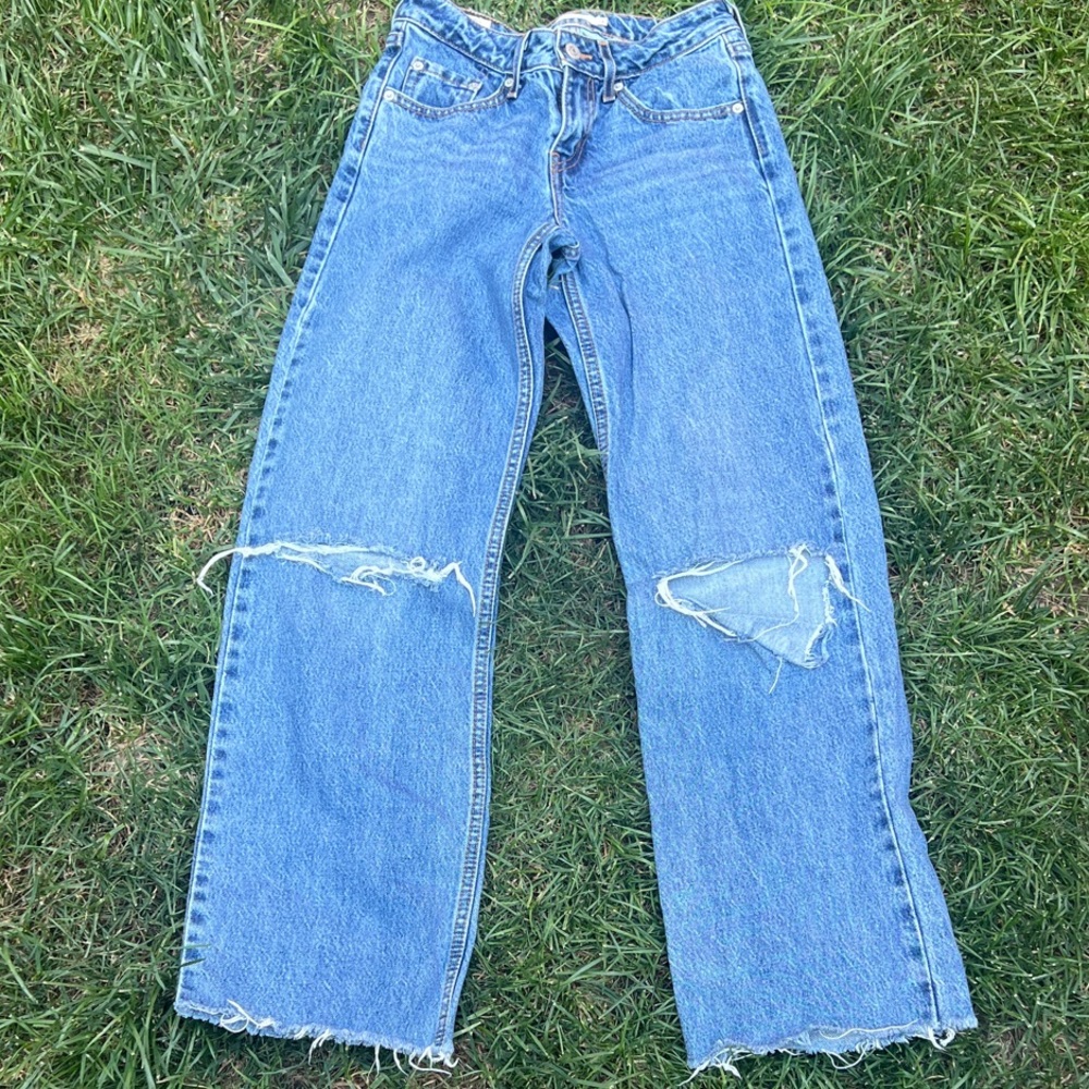 Levi's Classic Blue Straight Leg Jeans